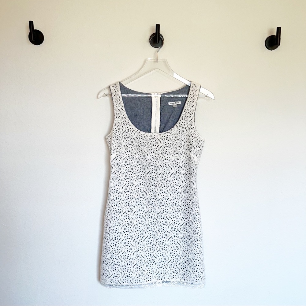 Vintage Ivory Lace Dress Size Small